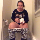 A big-bottomed, mature woman rubs her belly while taking a massive dump into a toilet. She shows us the product, flushes, and clogs the toilet. She stands up to wipe her ass. Presented in 720P HD. 142MB, MP4 file. Over 6 minutes.